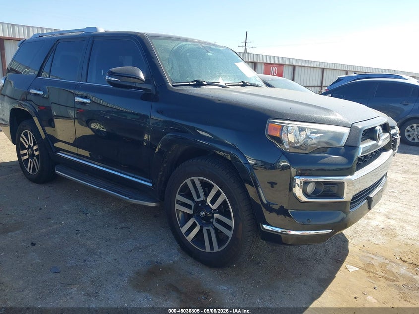 2016 Toyota 4runner VIN JTEBU5JR5G5303260 IAAI salvage auction — HAIL, Original (Texas), sold $16,750 on 2026-07-14 (photo 1)