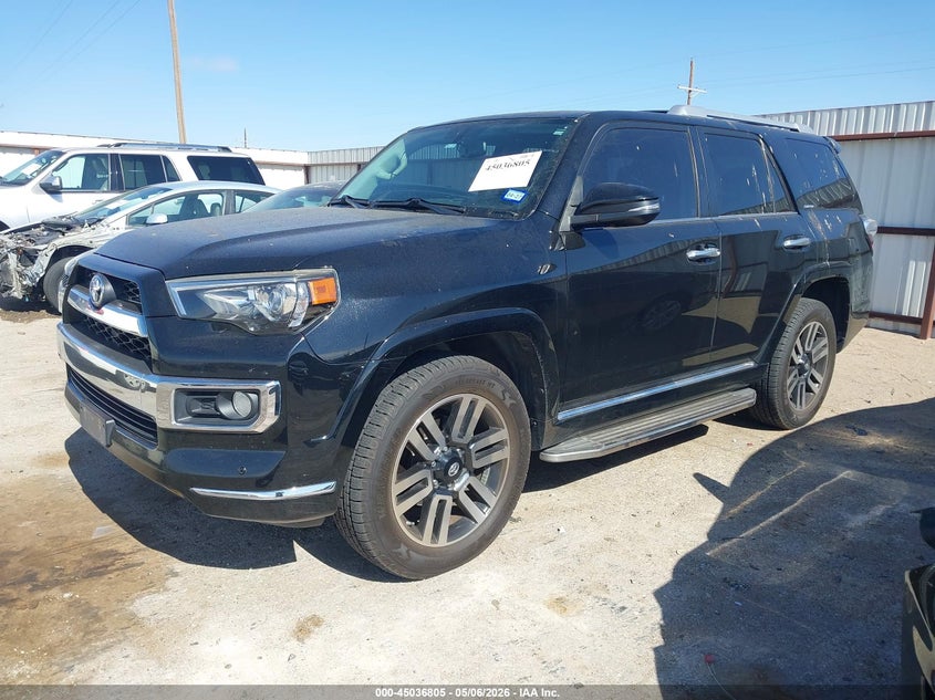 2016 Toyota 4runner VIN JTEBU5JR5G5303260 IAAI salvage auction — HAIL, Original (Texas), sold $16,750 on 2026-07-14 (photo 2)