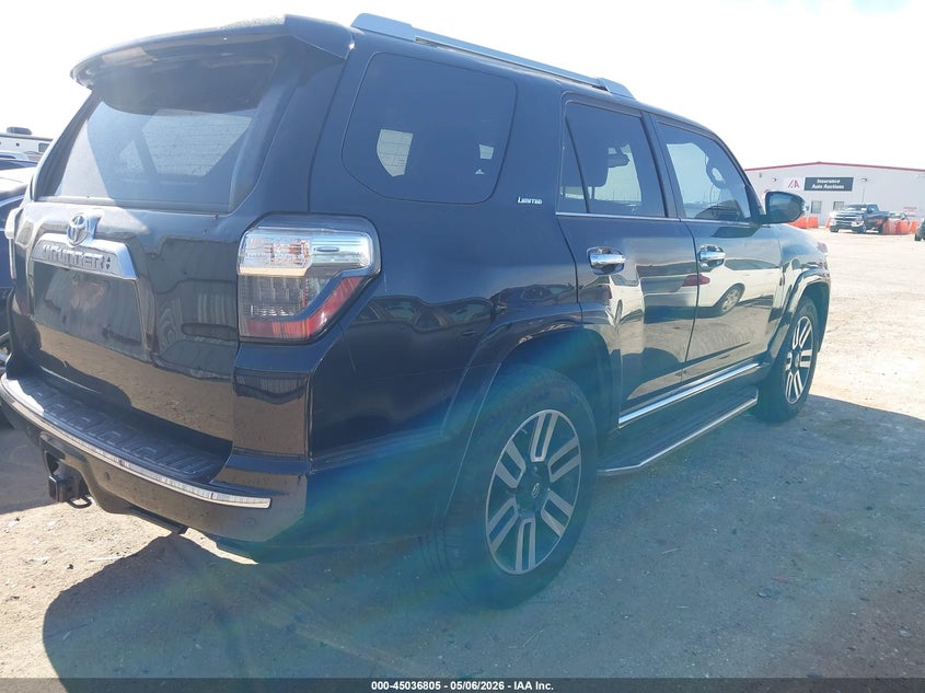 2016 Toyota 4runner VIN JTEBU5JR5G5303260 IAAI salvage auction — HAIL, Original (Texas), sold $16,750 on 2026-07-14 (photo 4)
