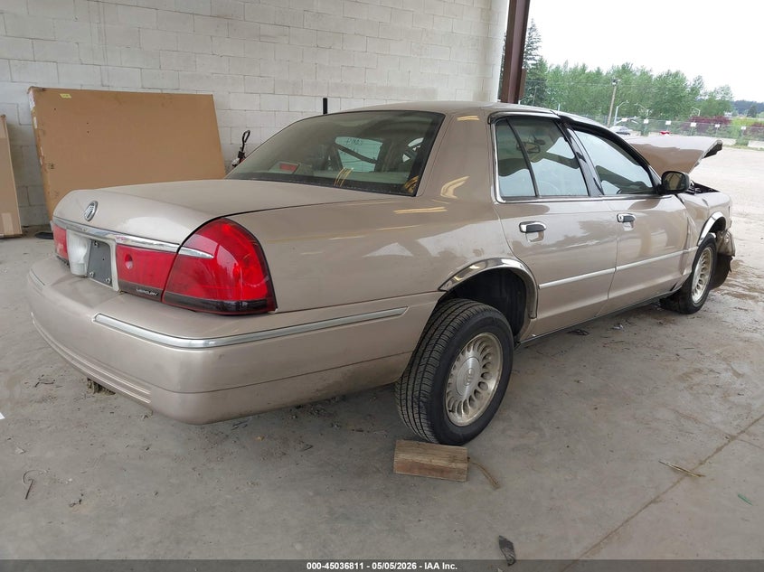 1998 Mercury Grand marquis VIN 2MEFM75WXWX658616 IAAI salvage auction — FRONT END, Bill Of Sale (Washington), sold $25 on 2026-07-22 (photo 4)