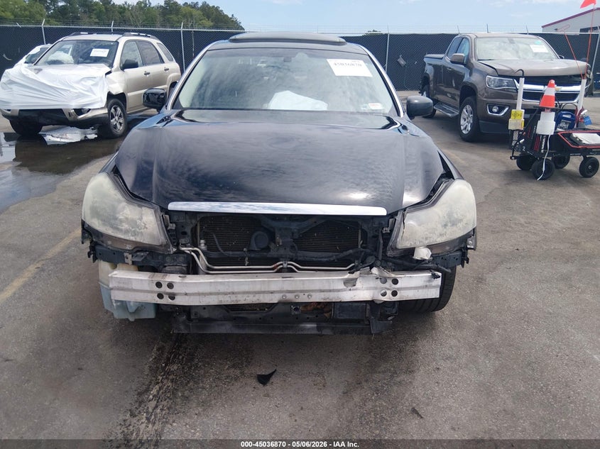2006 Infiniti M45 VIN JNKBY01EX6M205854 IAAI salvage auction — FRONT & REAR, Salvage (South Carolina), sold $350 on 2026-07-08 (photo 6)