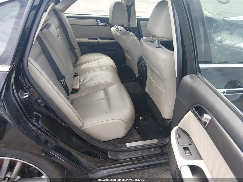 2006 Infiniti M45 VIN JNKBY01EX6M205854 IAAI salvage auction — FRONT & REAR, Salvage (South Carolina), sold $350 on 2026-07-08 (photo 8)