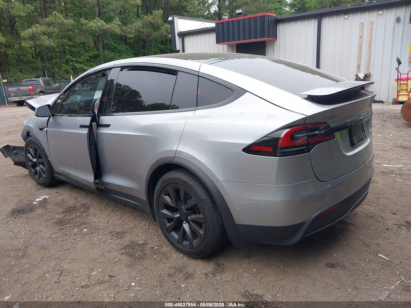 2025 Tesla Model x VIN 7SAXCDE54SF472338 IAAI salvage auction — FRONT END, Mv-907A (New York), sold $16,000 on 2026-07-09 (photo 3)
