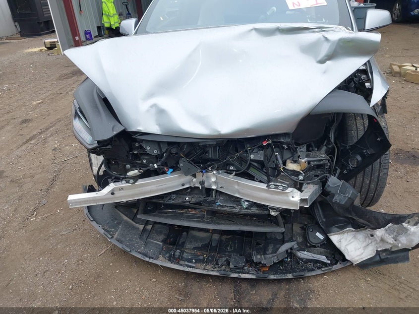 2025 Tesla Model x VIN 7SAXCDE54SF472338 IAAI salvage auction — FRONT END, Mv-907A (New York), sold $16,000 on 2026-07-09 (photo 6)