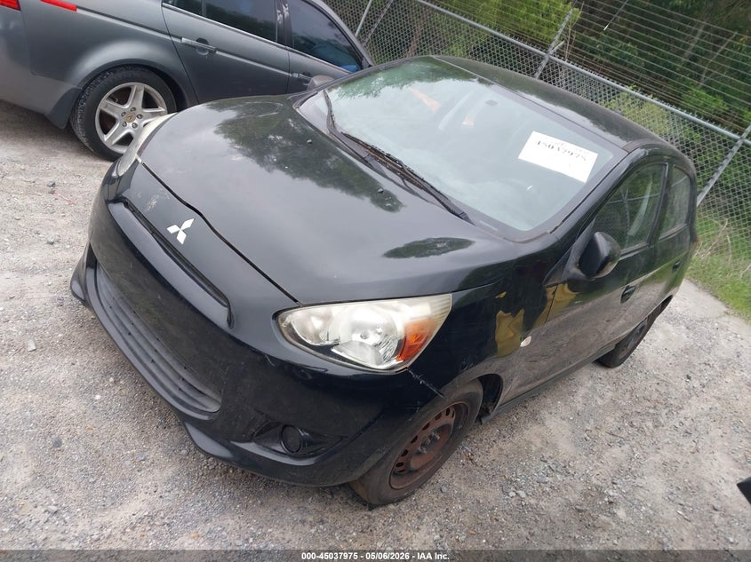 2015 Mitsubishi Mirage VIN ML32A3HJ3FH010118 IAAI salvage auction — NORMAL WEAR, Clear (Alabama), sold $225 on 2026-07-24 (photo 2)