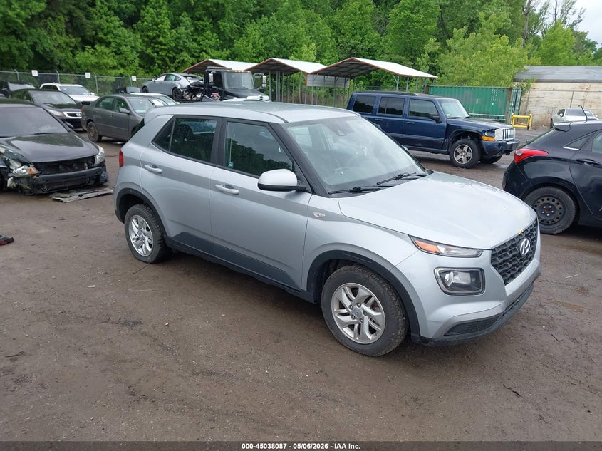 2021 Hyundai Venue VIN KMHRB8A38MU127744 IAAI salvage auction — LEFT REAR, Salvage - Greater Than 75% (Maryland), sold $2,300 on 2026-07-07 (photo 1)