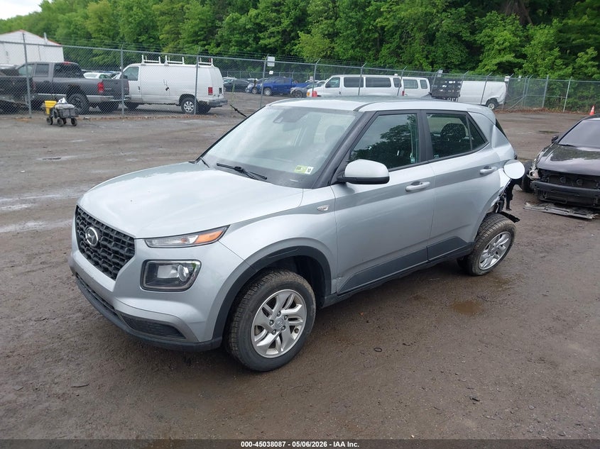 2021 Hyundai Venue VIN KMHRB8A38MU127744 IAAI salvage auction — LEFT REAR, Salvage - Greater Than 75% (Maryland), sold $2,300 on 2026-07-07 (photo 2)