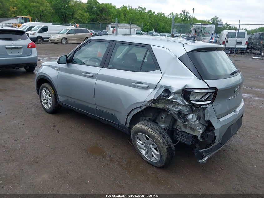 2021 Hyundai Venue VIN KMHRB8A38MU127744 IAAI salvage auction — LEFT REAR, Salvage - Greater Than 75% (Maryland), sold $2,300 on 2026-07-07 (photo 3)