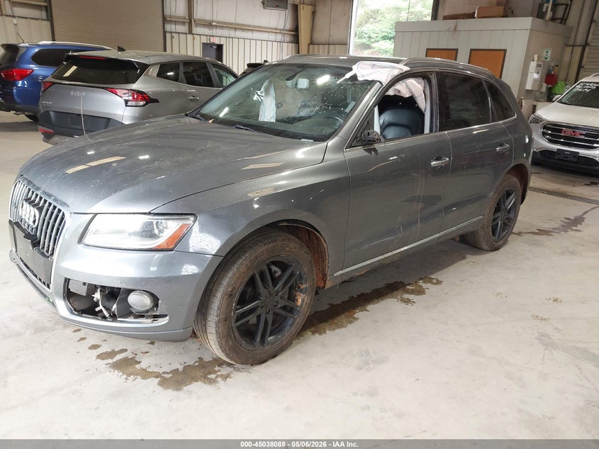 2016 Audi Q5 VIN WA1L2AFP5GA027386 IAAI salvage auction — LEFT SIDE, Salvage (North Carolina), sold $1,300 on 2026-07-23 (photo 2)