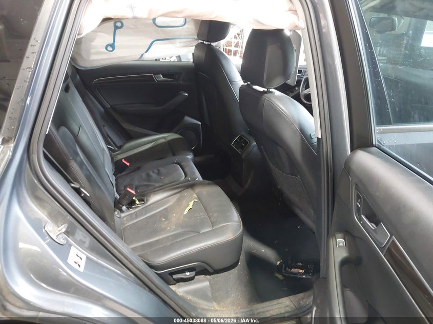 2016 Audi Q5 VIN WA1L2AFP5GA027386 IAAI salvage auction — LEFT SIDE, Salvage (North Carolina), sold $1,300 on 2026-07-23 (photo 8)