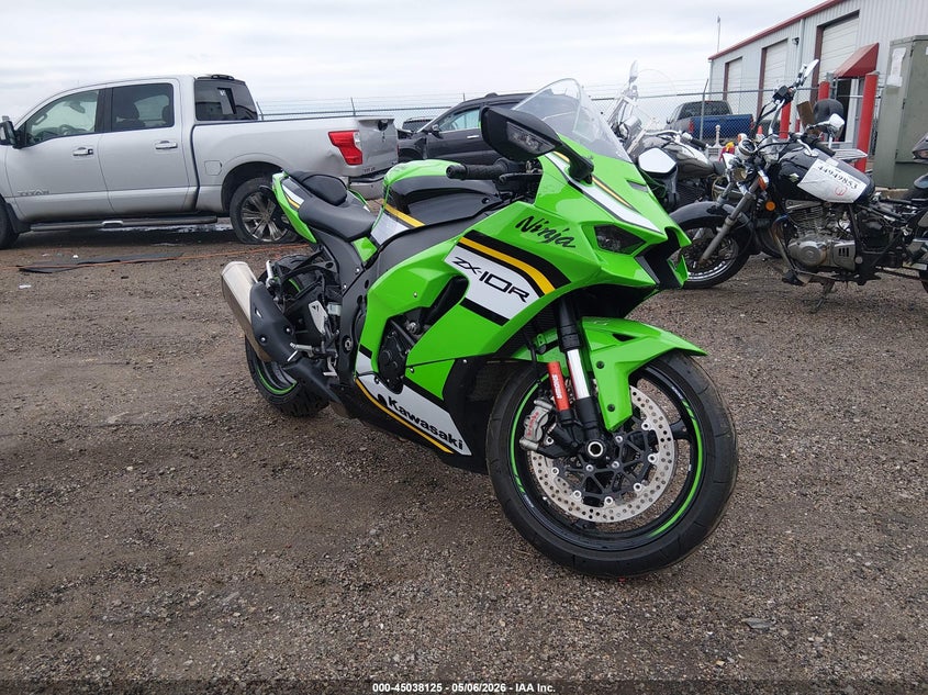 2025 Kawasaki Zx VIN JKBZXVM13SA009572 — IAAI salvage auction photo