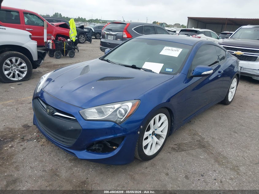 2016 Hyundai Genesis VIN KMHHT6KJ8GU132702 IAAI salvage auction — RIGHT SIDE, Original (Texas), sold $2,600 on 2026-07-22 (photo 2)