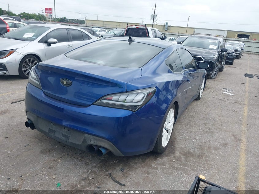 2016 Hyundai Genesis VIN KMHHT6KJ8GU132702 IAAI salvage auction — RIGHT SIDE, Original (Texas), sold $2,600 on 2026-07-22 (photo 4)
