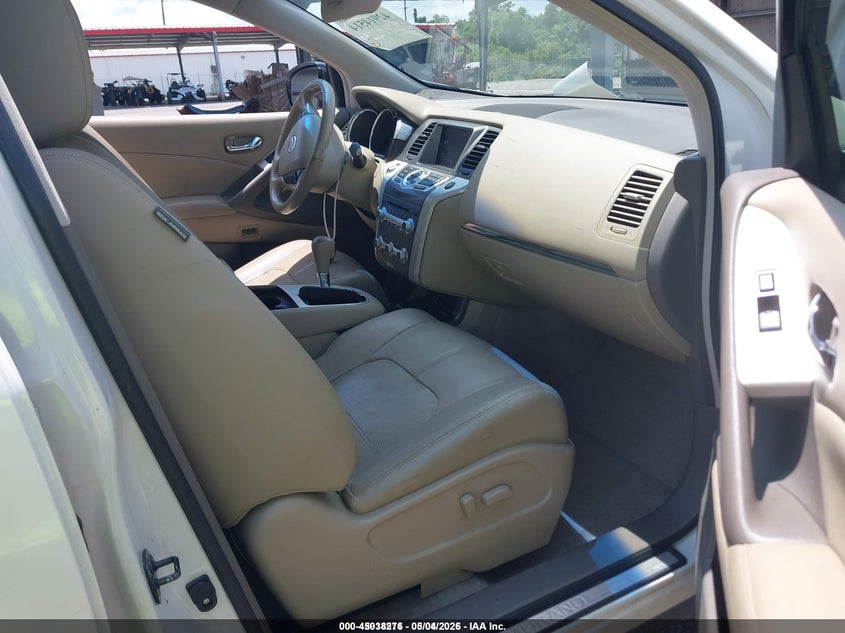 2012 Nissan Murano VIN JN8AZ1MU3CW119311 IAAI salvage auction — LEFT SIDE, Salvage (Idaho), sold $300 on 2026-07-14 (photo 5)