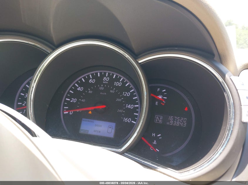 2012 Nissan Murano VIN JN8AZ1MU3CW119311 IAAI salvage auction — LEFT SIDE, Salvage (Idaho), sold $300 on 2026-07-14 (photo 7)