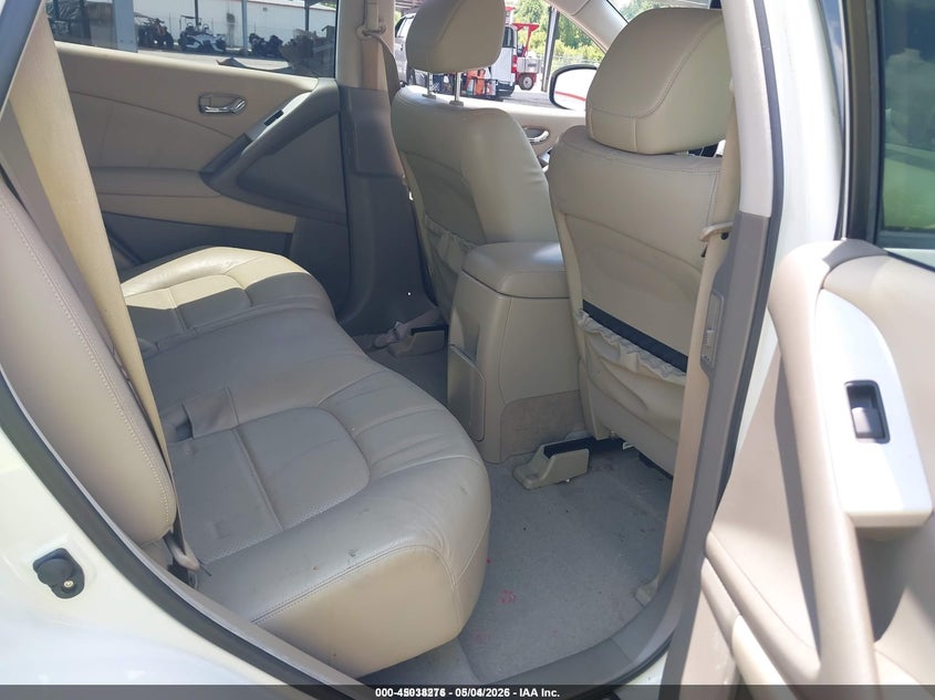 2012 Nissan Murano VIN JN8AZ1MU3CW119311 IAAI salvage auction — LEFT SIDE, Salvage (Idaho), sold $300 on 2026-07-14 (photo 8)