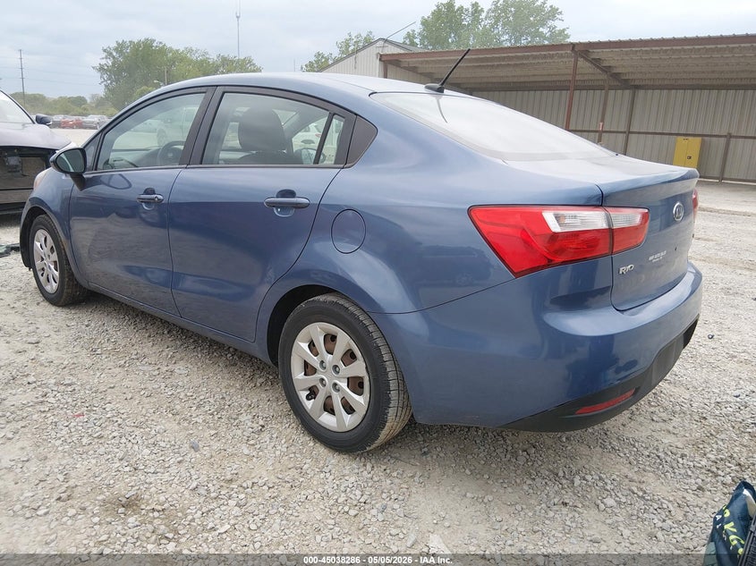 2016 Kia Rio VIN KNADM4A39G6589771 IAAI salvage auction — FRONT END, Salvage (Ohio), sold $900 on 2026-07-29 (photo 3)