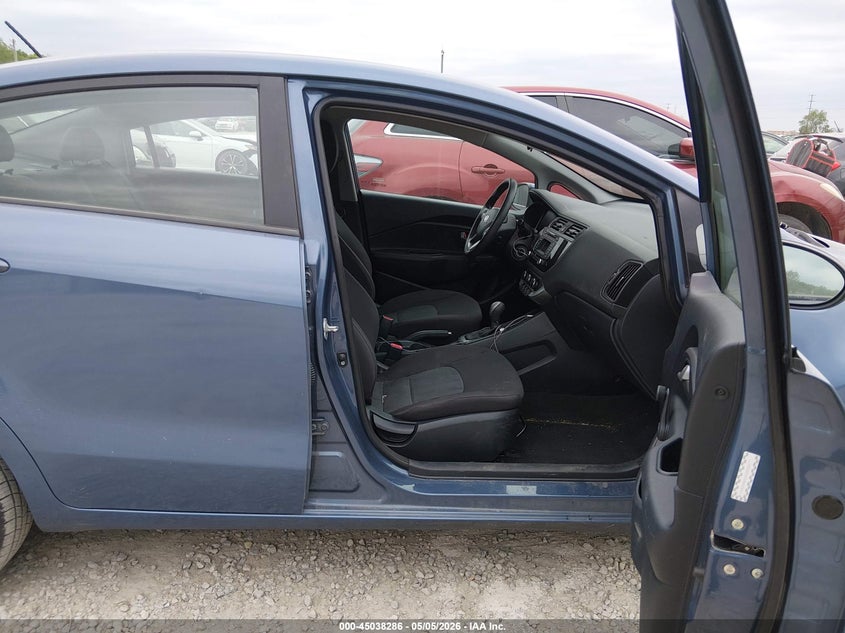 2016 Kia Rio VIN KNADM4A39G6589771 IAAI salvage auction — FRONT END, Salvage (Ohio), sold $900 on 2026-07-29 (photo 5)
