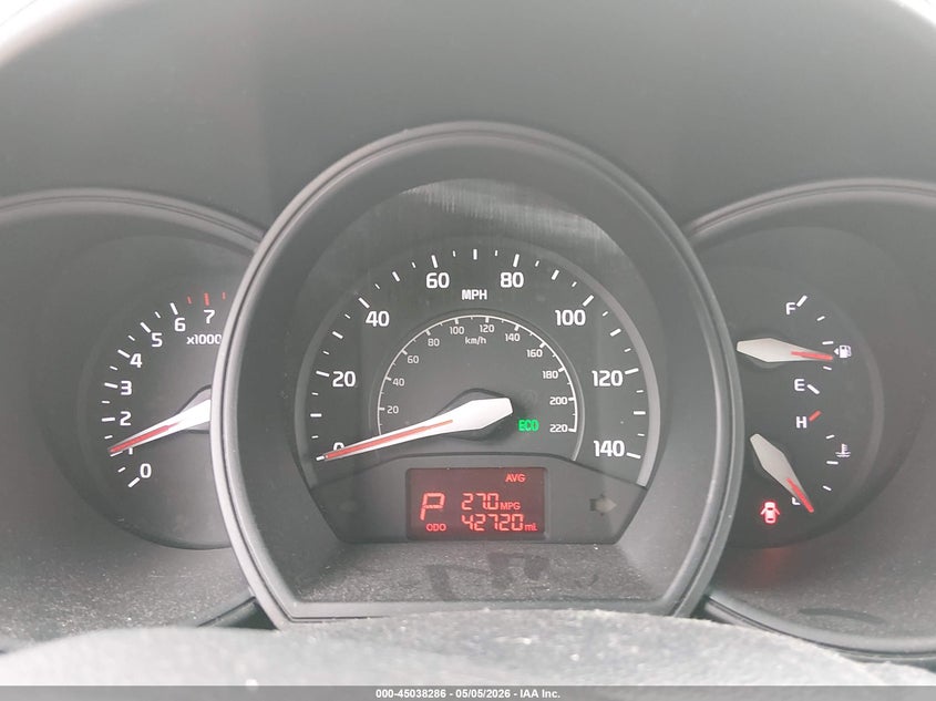 2016 Kia Rio VIN KNADM4A39G6589771 IAAI salvage auction — FRONT END, Salvage (Ohio), sold $900 on 2026-07-29 (photo 7)