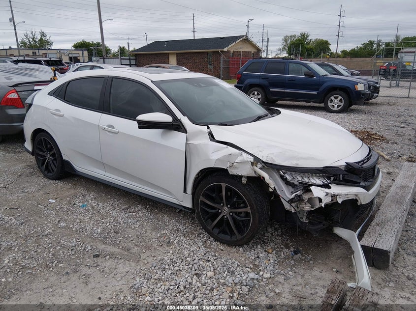 2020 Honda Civic VIN SHHFK7H94LU216227 IAAI salvage auction — RIGHT FRONT, Salvage Title, sold $4,850 on 2026-07-30 (photo 1)