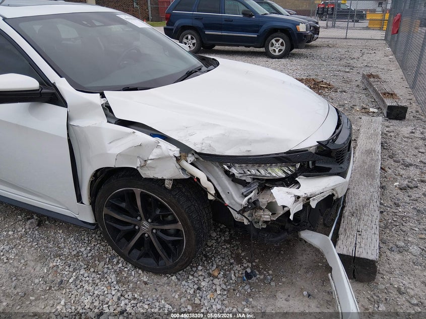 2020 Honda Civic VIN SHHFK7H94LU216227 IAAI salvage auction — RIGHT FRONT, Salvage Title, sold $4,850 on 2026-07-30 (photo 6)