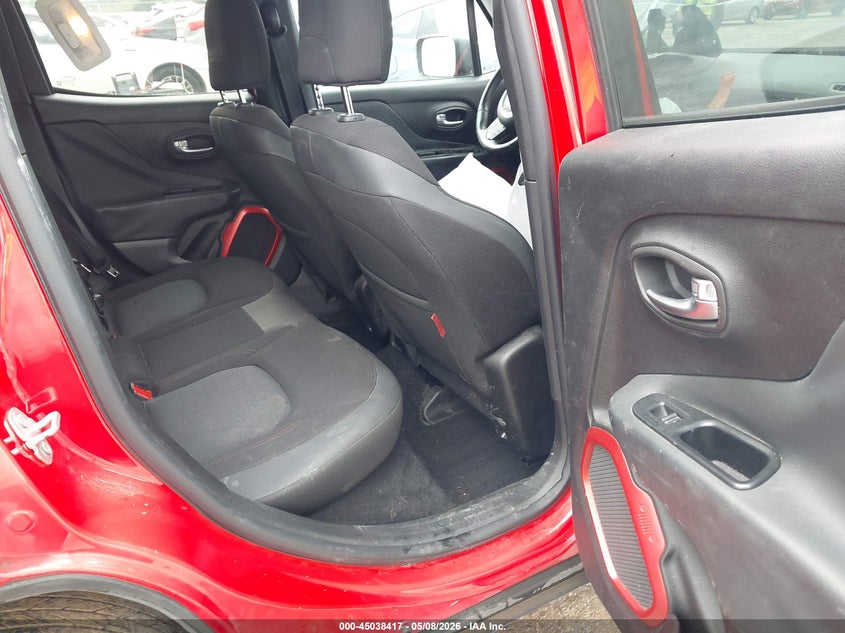 2016 Jeep Renegade VIN ZACCJBCT6GPD57425 IAAI salvage auction — REAR END, Original (Texas), sold $2,100 on 2026-07-28 (photo 8)