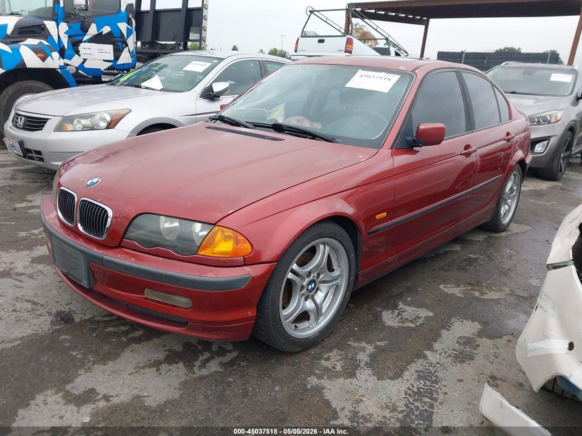 2000 BMW 3 series VIN WBAAN3346YNC90250 IAAI salvage auction — RIGHT SIDE, Salvage (California), sold $275 on 2026-07-23 (photo 2)