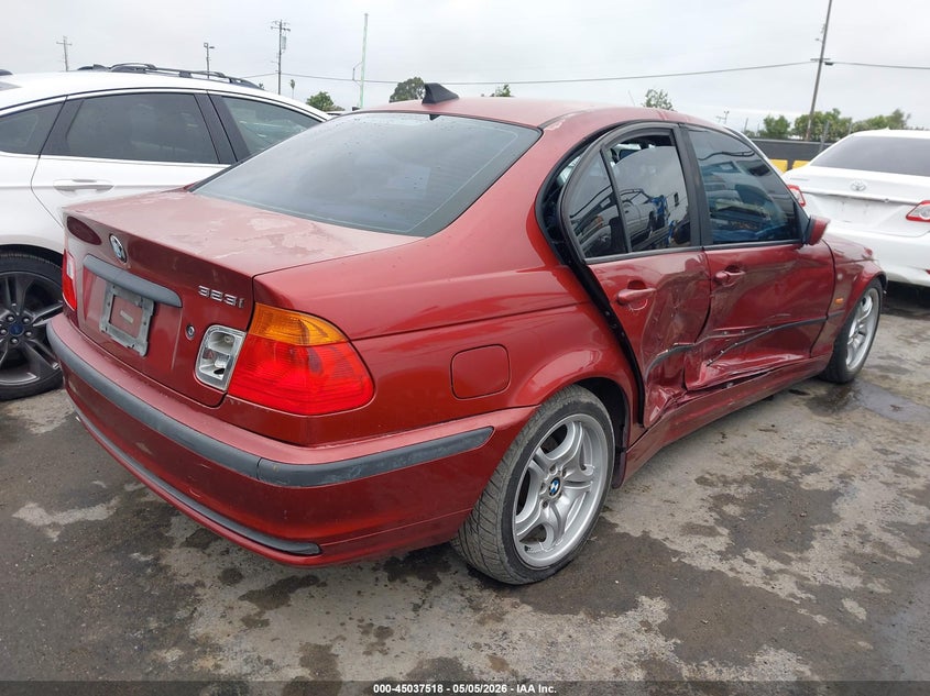2000 BMW 3 series VIN WBAAN3346YNC90250 IAAI salvage auction — RIGHT SIDE, Salvage (California), sold $275 on 2026-07-23 (photo 4)
