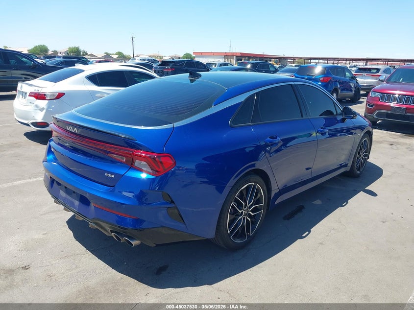 2024 Kia K5 VIN 5XXG44J89RG228363 IAAI salvage auction — LEFT FRONT, Salvage (Arizona), sold $6,100 on 2026-07-28 (photo 4)