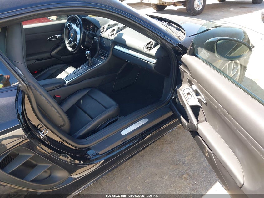 2018 Porsche 718 cayman VIN WP0AA2A87JK260421 IAAI salvage auction — FRONT END, Salvage (California), sold $15,200 on 2026-07-29 (photo 5)