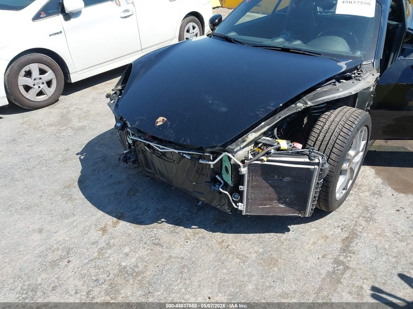 2018 Porsche 718 cayman VIN WP0AA2A87JK260421 IAAI salvage auction — FRONT END, Salvage (California), sold $15,200 on 2026-07-29 (photo 6)