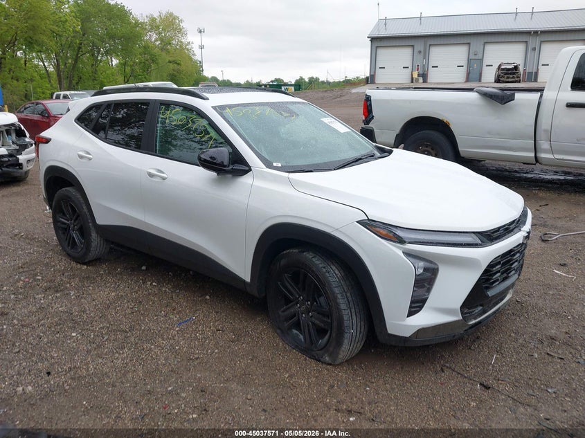 2025 Chevrolet Trax VIN KL77LKEP7SC336153 IAAI salvage auction — FRONT END, Salvage Title, sold $5,100 on 2026-07-30 (photo 1)