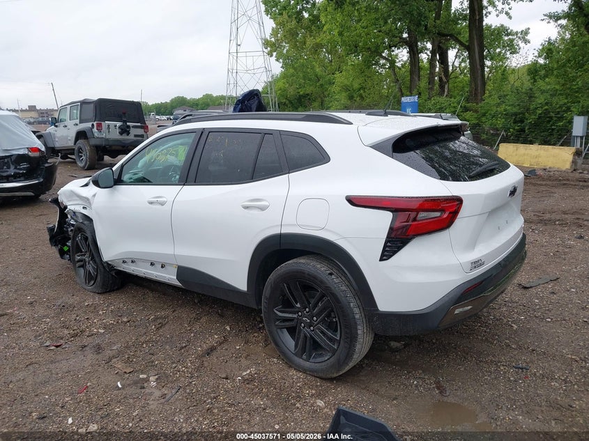2025 Chevrolet Trax VIN KL77LKEP7SC336153 IAAI salvage auction — FRONT END, Salvage Title, sold $5,100 on 2026-07-30 (photo 3)