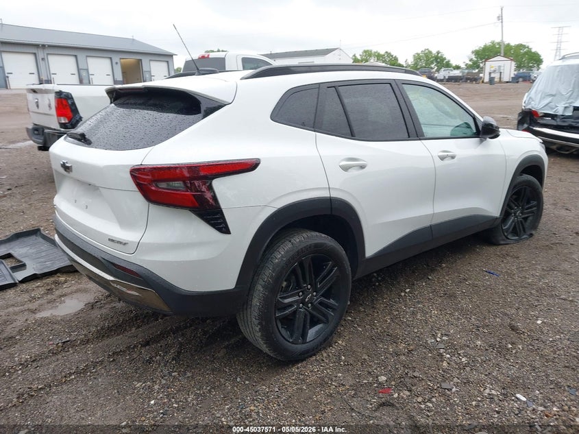 2025 Chevrolet Trax VIN KL77LKEP7SC336153 IAAI salvage auction — FRONT END, Salvage Title, sold $5,100 on 2026-07-30 (photo 4)