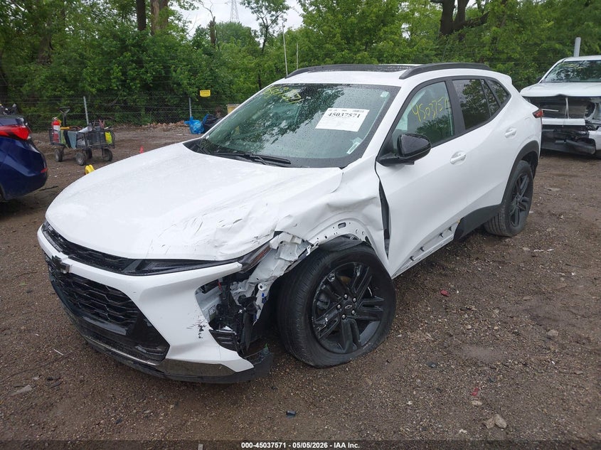 2025 Chevrolet Trax VIN KL77LKEP7SC336153 IAAI salvage auction — FRONT END, Salvage Title, sold $5,100 on 2026-07-30 (photo 2)