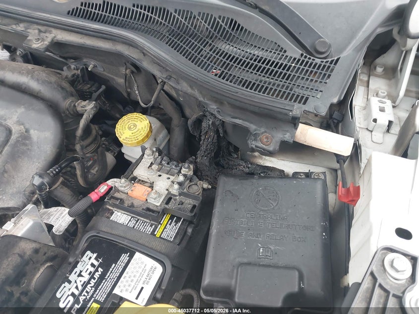 2018 Ram Promaster city VIN ZFBERFBB5J6J58767 IAAI salvage auction — ENGINE BURN, Junk (Oklahoma), sold $1,825 on 2026-08-11 (photo 6)