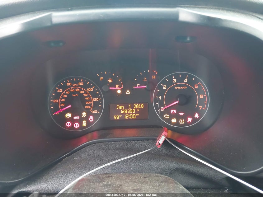 2018 Ram Promaster city VIN ZFBERFBB5J6J58767 IAAI salvage auction — ENGINE BURN, Junk (Oklahoma), sold $1,825 on 2026-08-11 (photo 7)