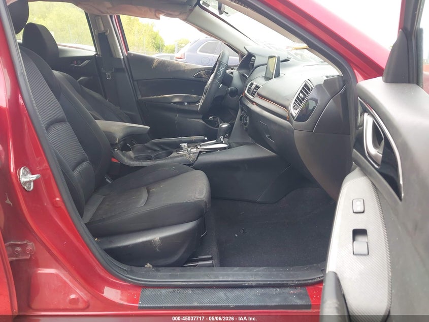 2016 Mazda 3 VIN JM1BM1K76G1353859 IAAI salvage auction — LEFT SIDE, Salvage (Illinois), sold $500 on 2026-07-15 (photo 5)