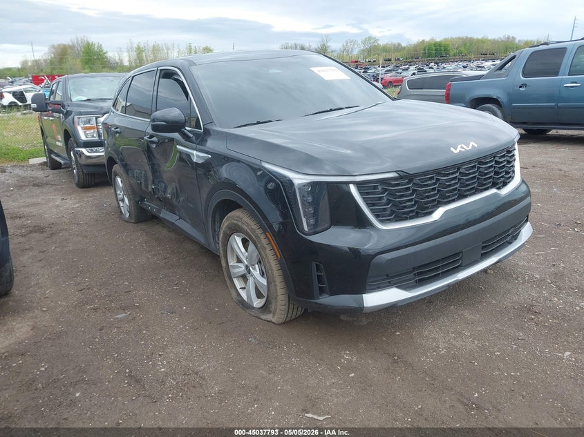 2026 Kia Sorento VIN 5XYRG4JC2TG416407 IAAI salvage auction — RIGHT SIDE, Clear (Michigan), sold $12,975 on 2026-07-16 (photo 1)