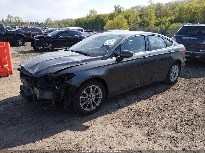 2020 Ford Fusion VIN 3FA6P0HD2LR262657 IAAI salvage auction — FRONT END, Salvage (Illinois), sold $1,500 on 2026-07-09 (photo 2)
