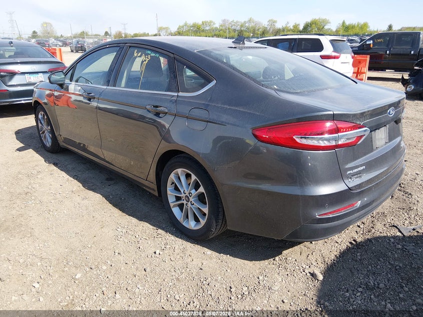 2020 Ford Fusion VIN 3FA6P0HD2LR262657 IAAI salvage auction — FRONT END, Salvage (Illinois), sold $1,500 on 2026-07-09 (photo 3)