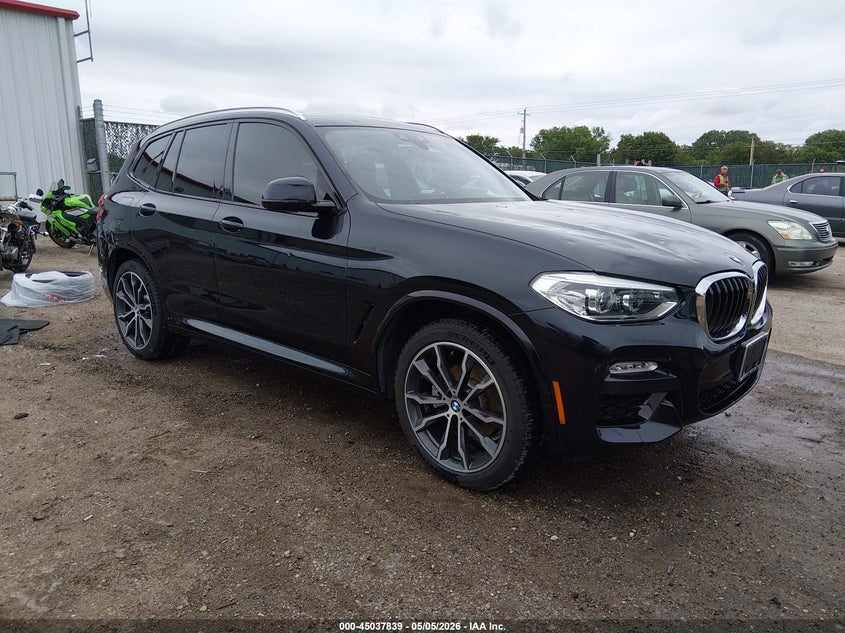 2019 BMW X3 VIN 5UXTR9C51KLP90701 IAAI salvage auction — HAIL, Original (Texas), sold $12,000 on 2026-07-17 (photo 1)
