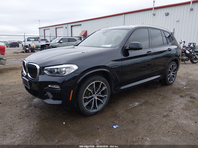 2019 BMW X3 VIN 5UXTR9C51KLP90701 IAAI salvage auction — HAIL, Original (Texas), sold $12,000 on 2026-07-17 (photo 2)