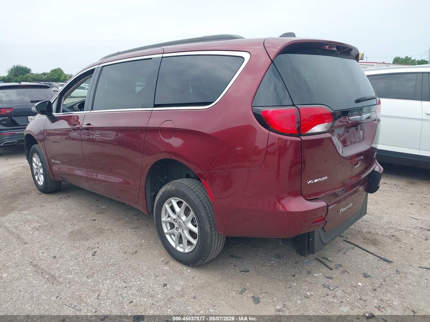 2021 Chrysler Voyager VIN 2C4RC1DG4MR586709 IAAI salvage auction — FRONT END, Original (Texas), sold $8,200 on 2026-07-15 (photo 3)