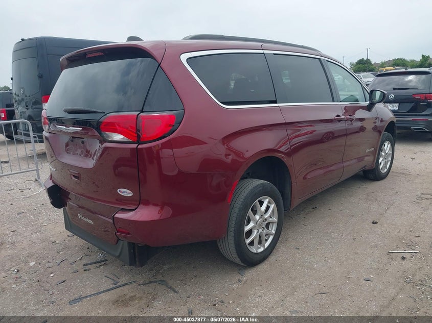 2021 Chrysler Voyager VIN 2C4RC1DG4MR586709 IAAI salvage auction — FRONT END, Original (Texas), sold $8,200 on 2026-07-15 (photo 4)