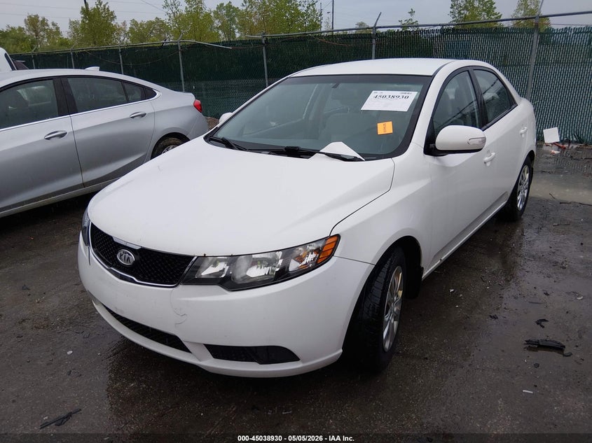 2010 Kia Forte VIN KNAFU4A21A5827593 IAAI salvage auction — NORMAL WEAR, Original (Ohio), sold $275 on 2026-07-14 (photo 2)