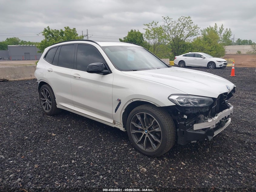 2022 BMW X3 VIN 5UX83DP04N9K05992 IAAI salvage auction — FRONT & REAR, Salvage (Idaho), sold $26,400 on 2026-07-14 (photo 1)