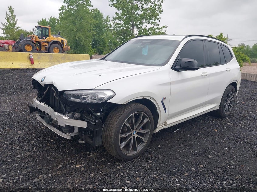2022 BMW X3 VIN 5UX83DP04N9K05992 IAAI salvage auction — FRONT & REAR, Salvage (Idaho), sold $26,400 on 2026-07-14 (photo 2)