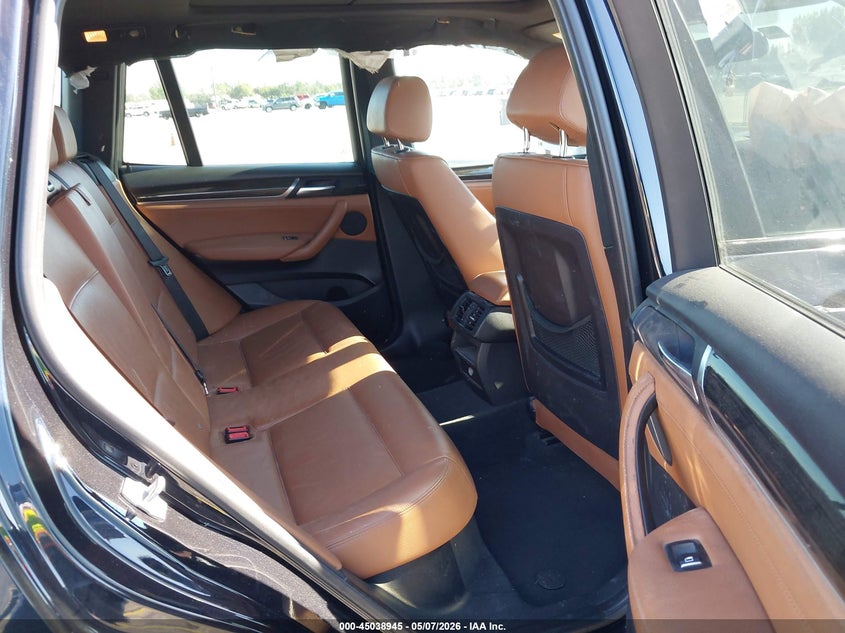 2016 BMW X3 VIN 5UXWZ7C57G0R32236 IAAI salvage auction — FRONT END, Certificate Of Destruction (Florida), sold $25 on 2026-07-30 (photo 8)