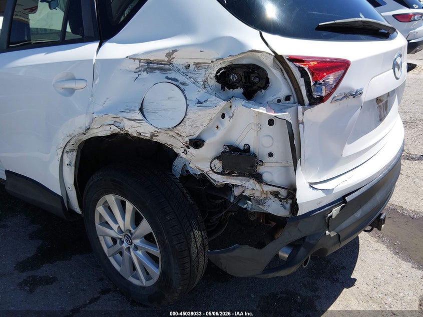 2015 Mazda Cx-5 VIN JM3KE2CY0F0528158 IAAI salvage auction — LEFT REAR, Salvage (New Mexico), sold $1,700 on 2026-07-29 (photo 6)